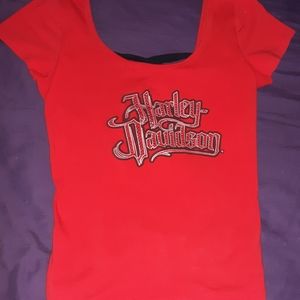 Harley Davidson Tee Red S/M